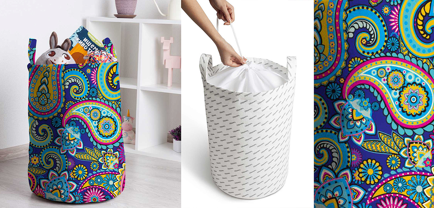 Корзина Paisley Basket Корзина Paisley Basket - Loft-Concept в Омске