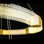 Люстра подвесная светодиодная Apolon Gold варинант исполнения - 4 | Loft Concept в Омске