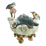 Чаша в виде листка лотоса с птицами Eden Garden варинант исполнения - 6 | Loft Concept в Омске