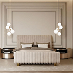 Подвесной светильник с 5-ю белыми шарообразными плафонами Bubble Chandelier варинант исполнения - 5 | Loft Concept в Омске