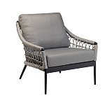 Кресло уличное темно-серое Street Bliss варинант исполнения - 2 | Loft Concept в Омске