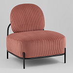 Кресло Стоун велюр рельефный коралловый варинант исполнения - 1 | Loft Concept в Омске