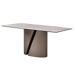 Стол обеденный керамический серый Servorios варинант исполнения - 2 | Loft Concept в Омске