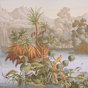 Обои ручная роспись Le Brésil Amarelo 