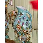 Кувшин с птичкой и  цветочным рисунком Blue Garden варинант исполнения - 5 | Loft Concept в Омске