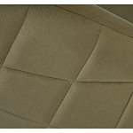 Стул велюровый хаки на золотистых металлических ножках Vendramin Chair варинант исполнения - 5 | Loft Concept в Омске