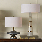 Настольная лампа с конусовидным каменным корпусом Regency варинант исполнения - 3 | Loft Concept в Омске