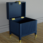 Сундук Eye Elsa Dreams Blue варинант исполнения - 2 | Loft Concept в Омске