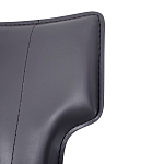 Стул серый из искуственной кожи на 4-х ножках Enigma Gray варинант исполнения - 4 | Loft Concept в Омске