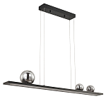 Светодиодная линейная люстра IONA Сhandelier black 103 варинант исполнения - 2 | Loft Concept в Омске