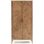 Шкаф из массива сосны с орнаментом "Ёлочка" Geometric Ornament варинант исполнения - 1 | Loft Concept в Омске