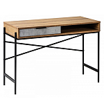 Стол рабочий в стиле лофт с ящиком и нишей для хранения Urban Style Space варинант исполнения - 1 | Loft Concept в Омске