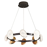 Люстра подвесная круглая с овальными плафонами Iona chandelier варинант исполнения - 3 | Loft Concept в Омске