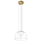 Подвесной светильник с куполообразным прозрачным стеклянным плафоном Grada Light варинант исполнения - 5 | Loft Concept в Омске