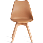 Стул с мягким сиденьем Arvika Latte варинант исполнения - 5 | Loft Concept в Омске