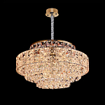 Люстра хрустальная в неоклассическом стиле на золотистом каркасе Majesty варинант исполнения - 6 | Loft Concept в Омске