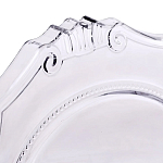 Прозрачный стул с подлокотниками LOUIS GHOST CHAIR Grey варинант исполнения - 6 | Loft Concept в Омске