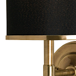 Бра с черным цилиндрическим абажуром Mid Century варинант исполнения - 1 | Loft Concept в Омске