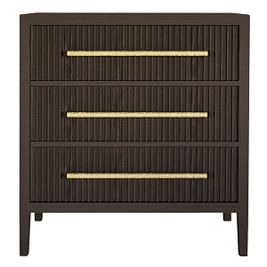 Комод Primo с 3 выдвижными ящиками Темный орех