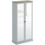 Двухдверный шкаф с зеркальными дверцами Percent Closet варинант исполнения - 2 | Loft Concept в Омске