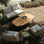 Двухместный уличный диван PHOENIX Sofa варинант исполнения - 3 | Loft Concept в Омске