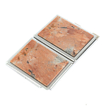 Портсигар с газовой зажигалкой из натурального камня Пегматит Stone Cigarettes Cases варинант исполнения - 2 | Loft Concept в Омске