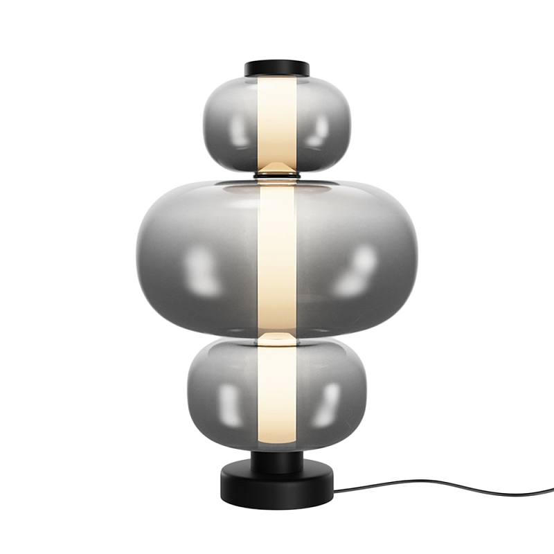 Настольный светильник Atmos 3000К 15Вт Дымчатый (Smoke) Белый в Омске | Loft Concept 