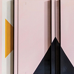 Дизайнерский комод с геометрическим рисунком Arredi варинант исполнения - 2 | Loft Concept в Омске