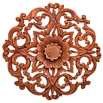 Панно из дерева цветы Panel With Trees варинант исполнения - 1 | Loft Concept в Омске