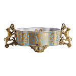 Чаша с орнаментом на бронзовых ножках в виде львов Eden Garden варинант исполнения - 3 | Loft Concept в Омске