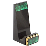 Подставка для телефона из натурального камня малахит Stone Stand варинант исполнения - 1 | Loft Concept в Омске