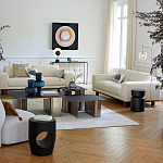 Приставной столик из массива манго AMORPHOUS варинант исполнения - 3 | Loft Concept в Омске