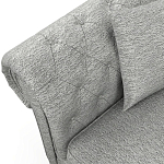 Мебельная ткань Шенилл серый цвет 138 см T4-34 варинант исполнения - 4 | Loft Concept в Омске