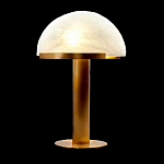 Настольная лампа c абажуром в форме купола из натурального камня  Heavenly Harmony варинант исполнения - 1 | Loft Concept в Омске