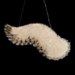 Подвесной светильник в форме крыла из кристаллов Angel Wing варинант исполнения - 2 | Loft Concept в Омске