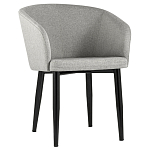 Мягкое кресло на металлических ножках Shaggy Grey варинант исполнения - 1 | Loft Concept в Омске