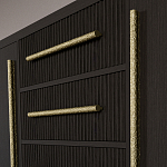 Буфет Primo с тремя ящиками и двумя фасадами Темный орех варинант исполнения - 7 | Loft Concept в Омске