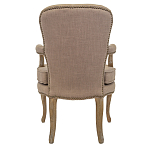 Кресло Aubrey Classical Armchair brown flax варинант исполнения - 2 | Loft Concept в Омске