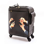 Чемодан дорожный SELETTI Travel Kit Trolley Lipstick Black варинант исполнения - 3 | Loft Concept в Омске