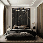 Люстра круглая подвесная с хрустальными элементами на золотом основании Диаметр 79 см Ring Horizontal варинант исполнения - 5 | Loft Concept в Омске