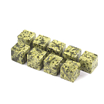 Камни для охлаждения виски из натурального камня змеевик Natural Stone Cube варинант исполнения - 4 | Loft Concept в Омске