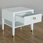 Прикроватная тумбочка с ящиком Elsa Dreams White варинант исполнения - 2 | Loft Concept в Омске