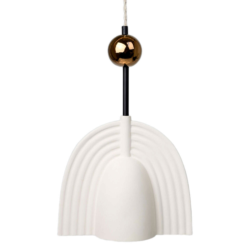Подвесной светильник MOROSHKA one [white] Белый Бронза в Омске | Loft Concept 