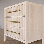 Комод Primo с 3 выдвижными ящиками Светлый дуб варинант исполнения - 2 | Loft Concept в Омске