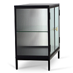 Сервант двухдверный с рифленым стеклом The Keeper варинант исполнения - 2 | Loft Concept в Омске