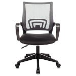 Офисное кресло с основанием из черного пластика Desk chairs Grey варинант исполнения - 3 | Loft Concept в Омске