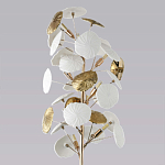 Торшер в виде белых и золотых цветов Bouquet of Light варинант исполнения - 2 | Loft Concept в Омске