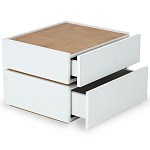 Прикроватная тумба Unity Nightstand варинант исполнения - 12 | Loft Concept в Омске