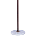 Торшер с плиссированным белым абажуром Pleated White Floor Lamp варинант исполнения - 3 | Loft Concept в Омске