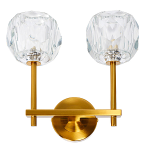 Бра Boule de Cristal Double Wall Lamp Gold